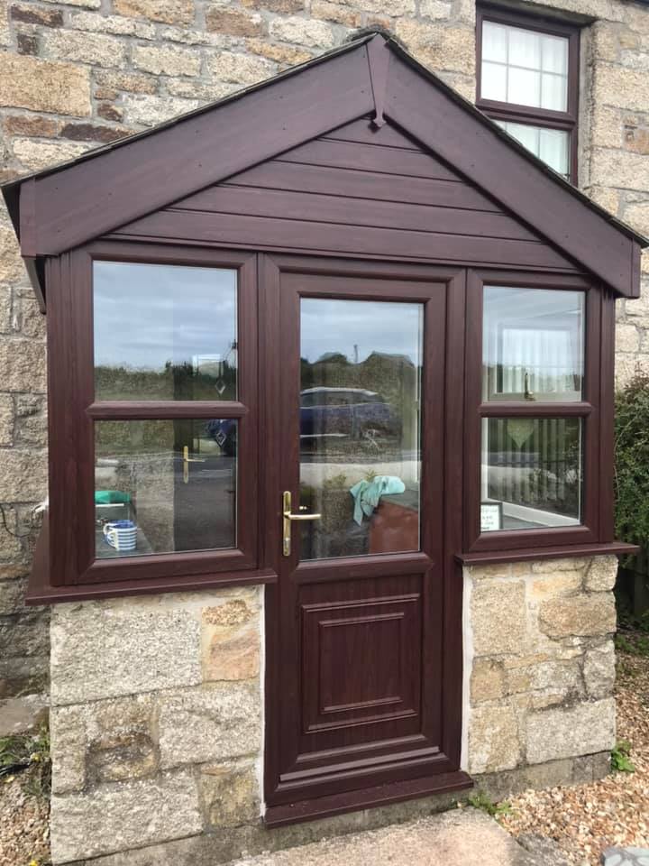 New porch windows