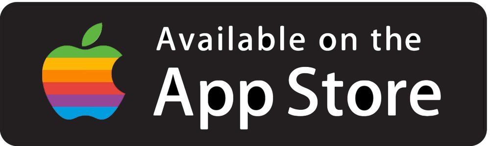 The apple logo is available on the app store.