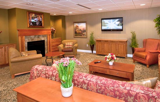 heathwood assisted living fireplace in penfield ny 