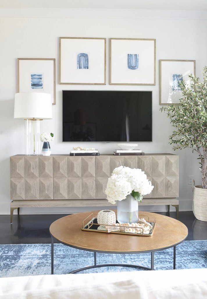 How to decorate around a TV