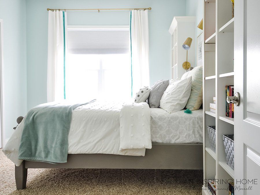 Tidewater & Smart Storage Bedroom Makeover | Marvin, NC | An Inspiring Home