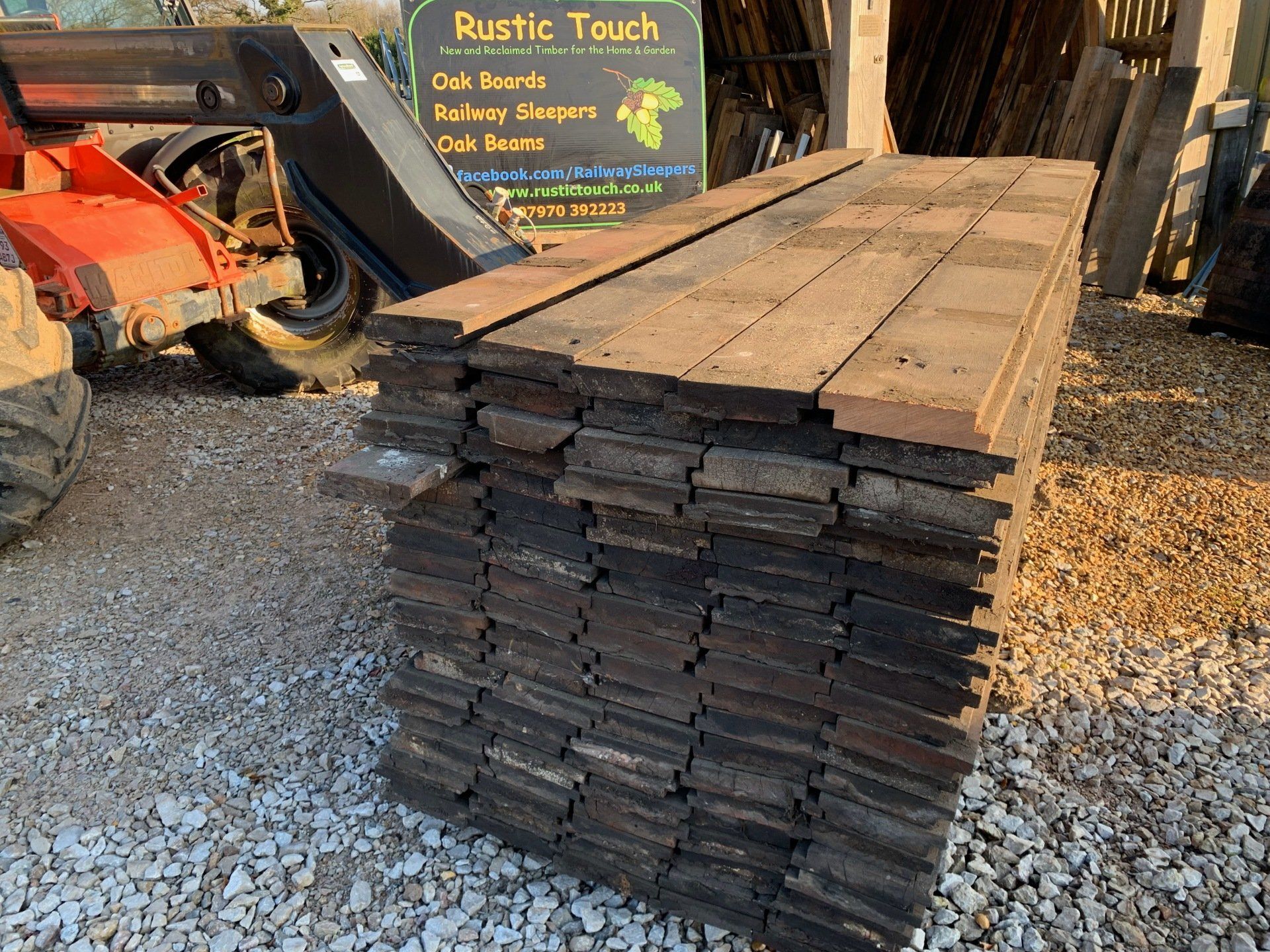 Reclaimed Azobe Wagon Boards