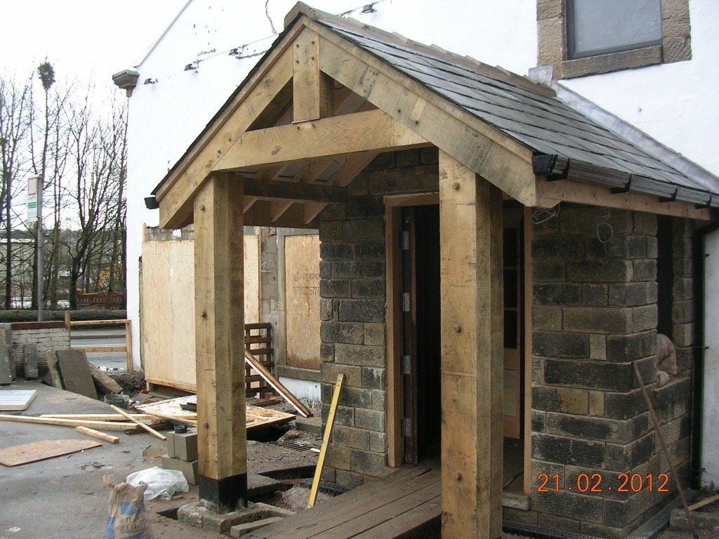 oak sleeper porch