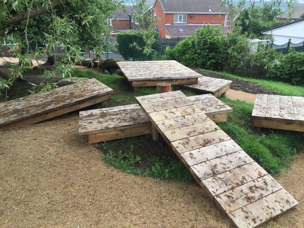 new oak decking