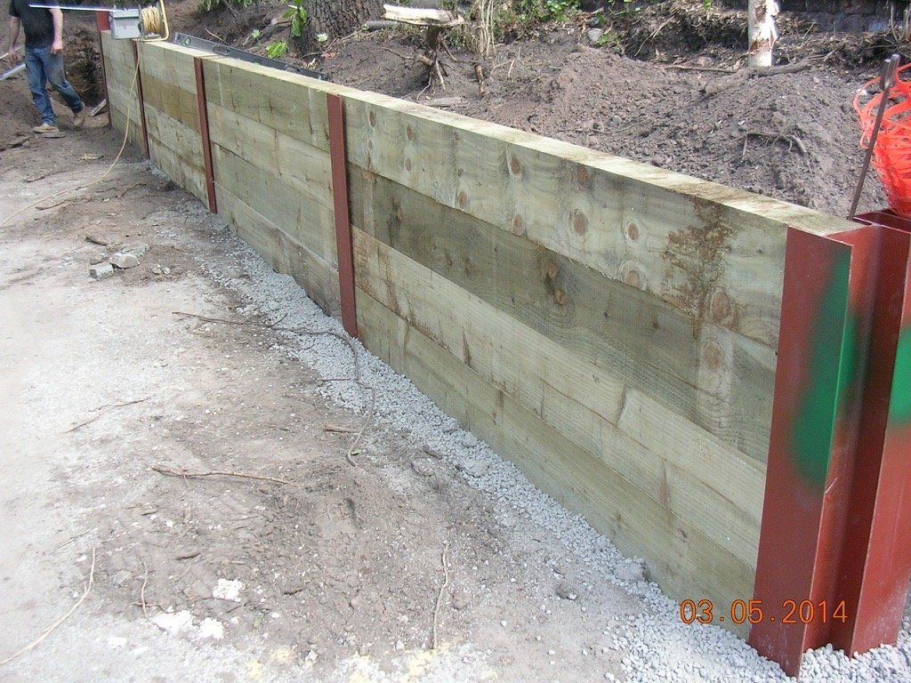 sleeper RSJ wall