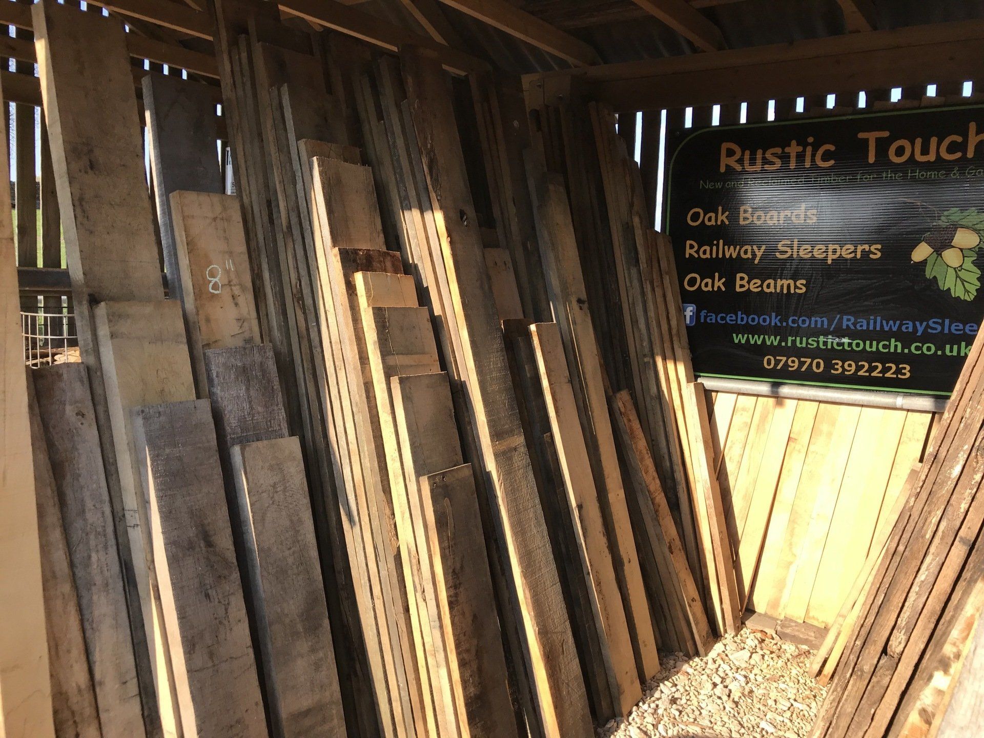 Reclaimed Oak Boards