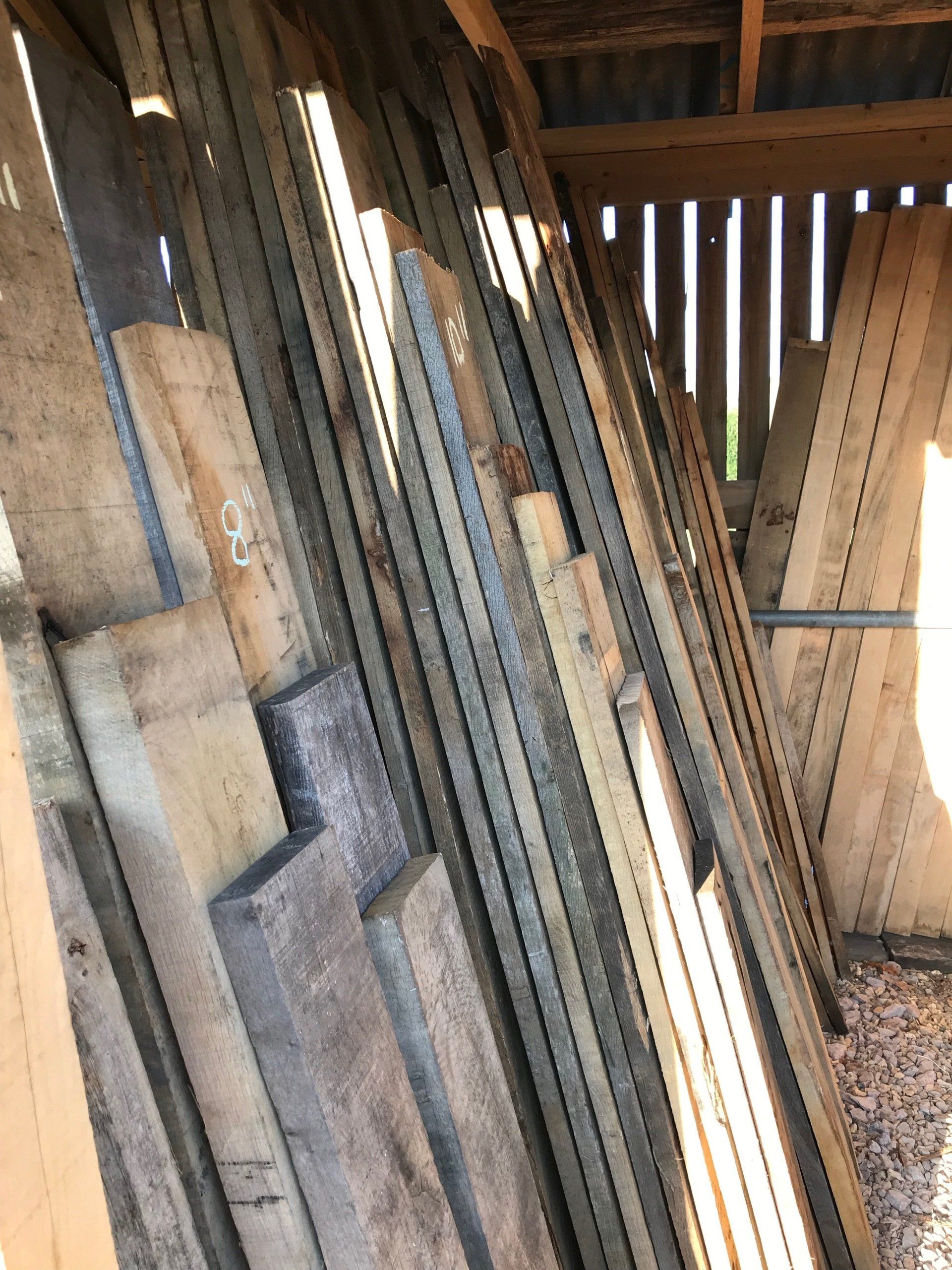 Reclaimed Oak Boards