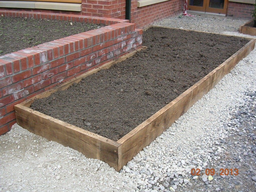 oak boards edging