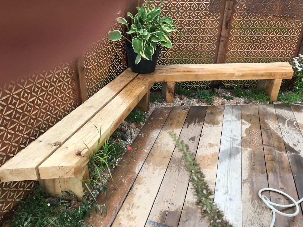 new oak bench