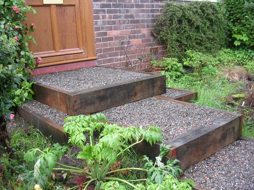oak steps