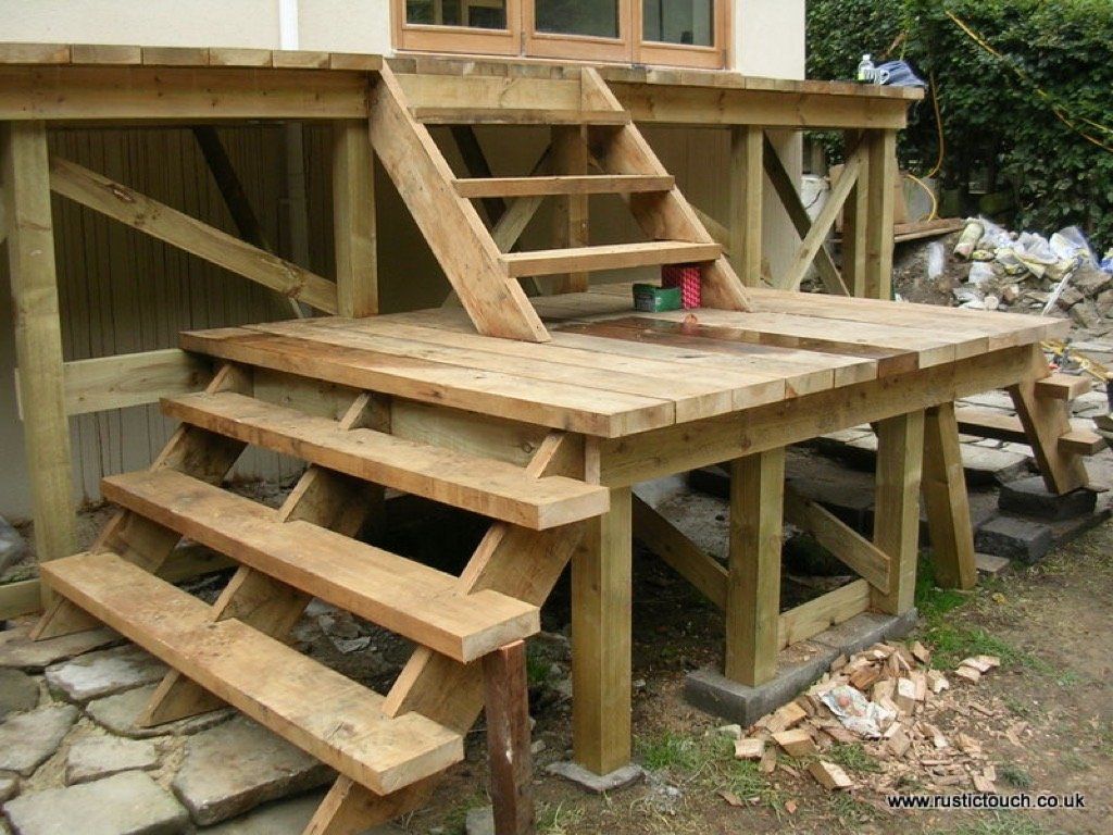 oak steps