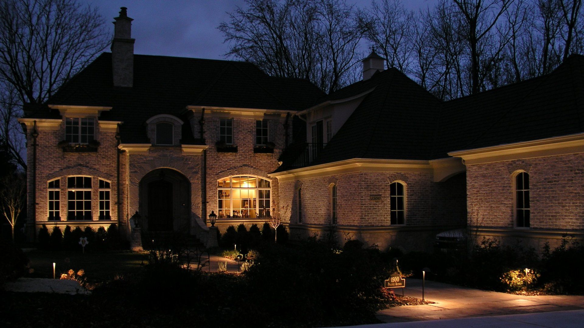 landscape lighting installation chicago