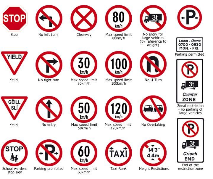 Road signs