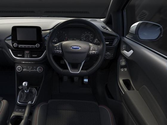 New Style Ford Fiesta Fitted With Dual Controls Driving School Car Interior