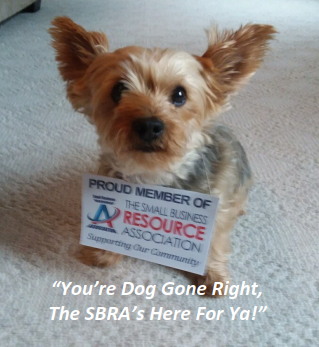 SBRA Dog Sticker
