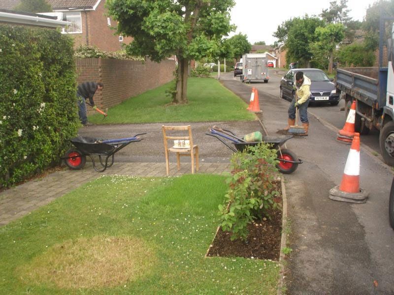 Garden work