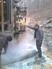 employee performing Well Drilling services in Brandy Station, VA - Riner Well Drilling (1)