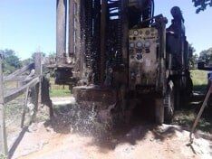Vehicle used for well drilling in Brandy Station, VA - Riner Well Drilling