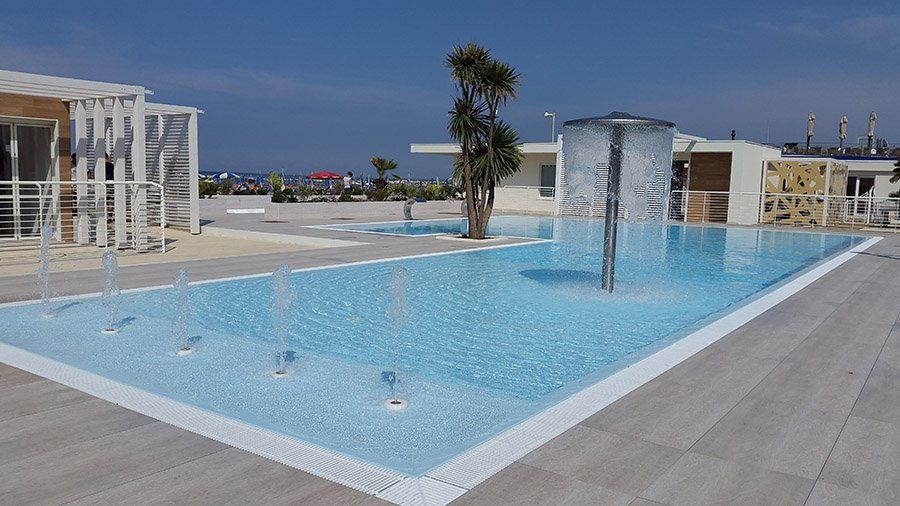Fontane scenografiche e ornamentali a Rimini