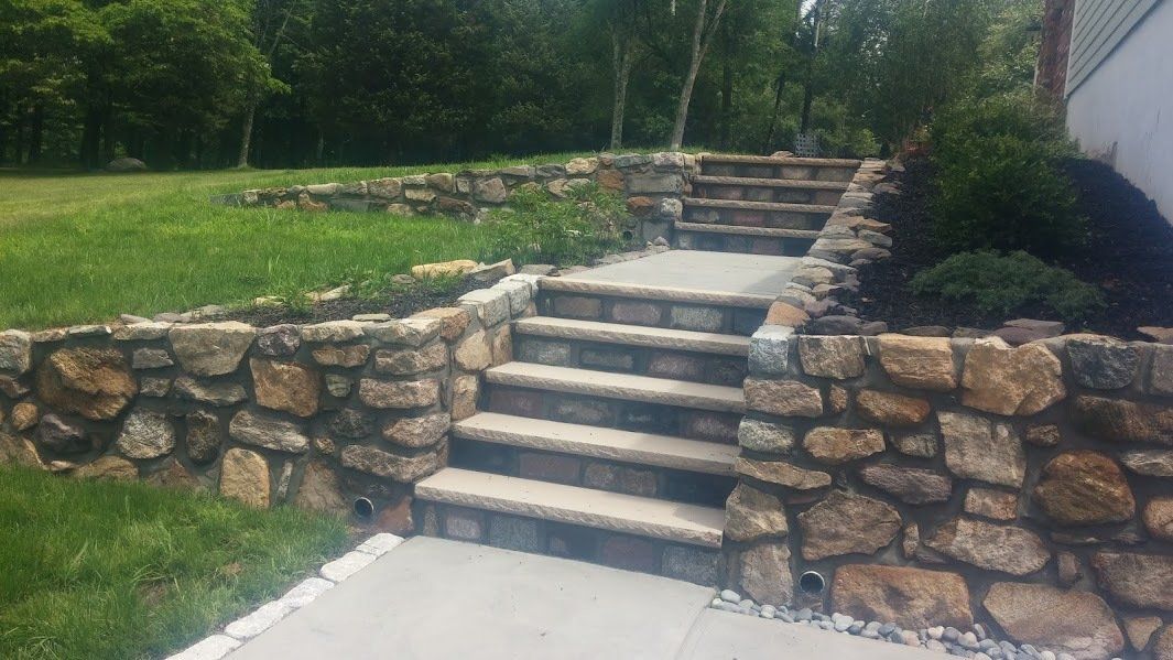 Sidewalks and Stairs at C&P Masons