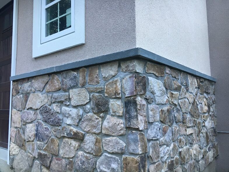 Veneer work by C&P Masons
