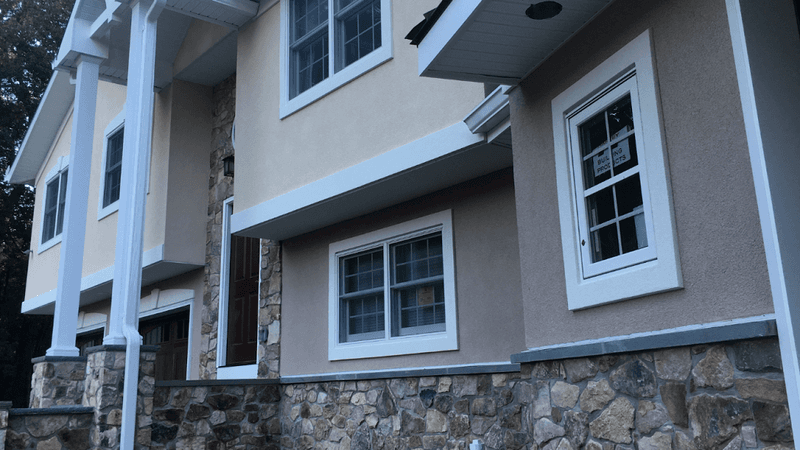 Veneer work by C&P Masons
