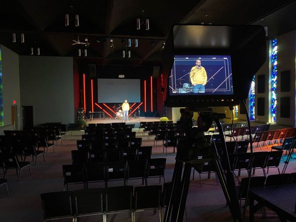 Live Stream Setup At a Church