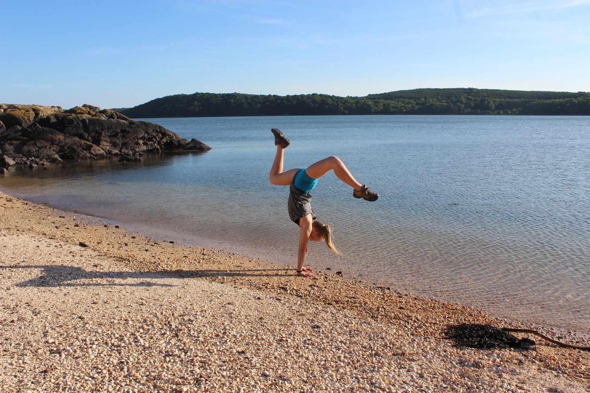 Kippford, Kippford  Beach,  beach activity, Dumfries & Galloway, South Scotland