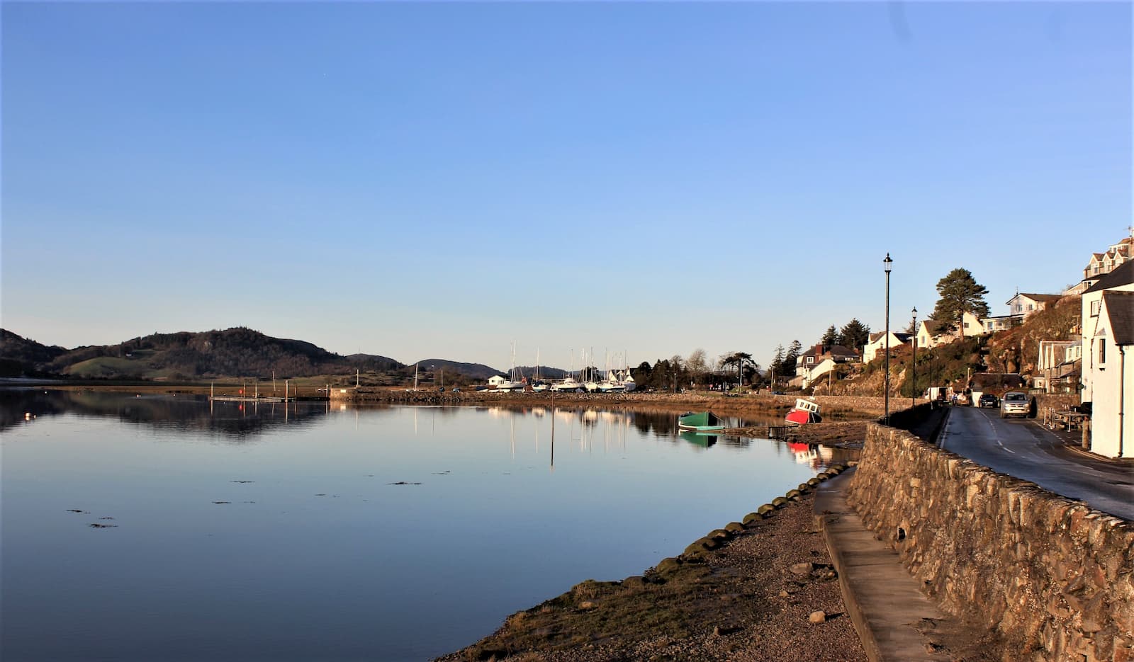 Calm Waterfront in Kippford village