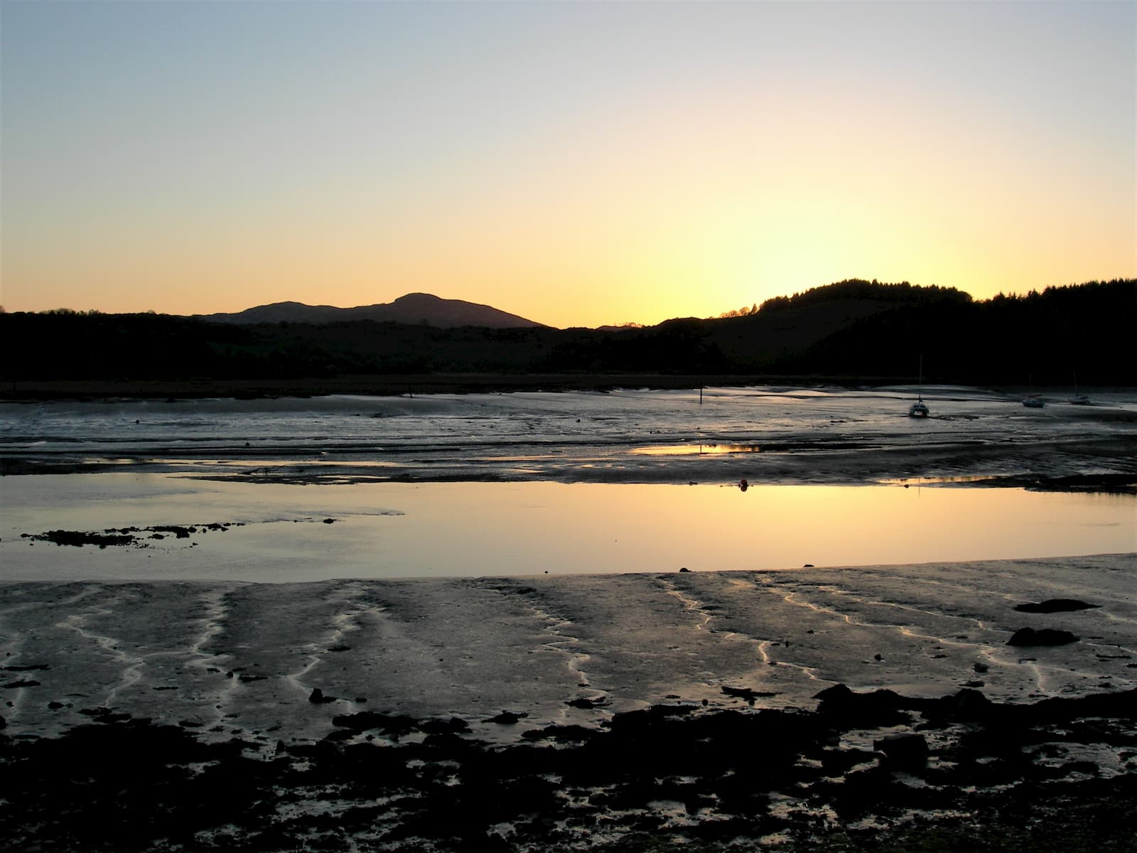 Sunset at Kippford South Scotland