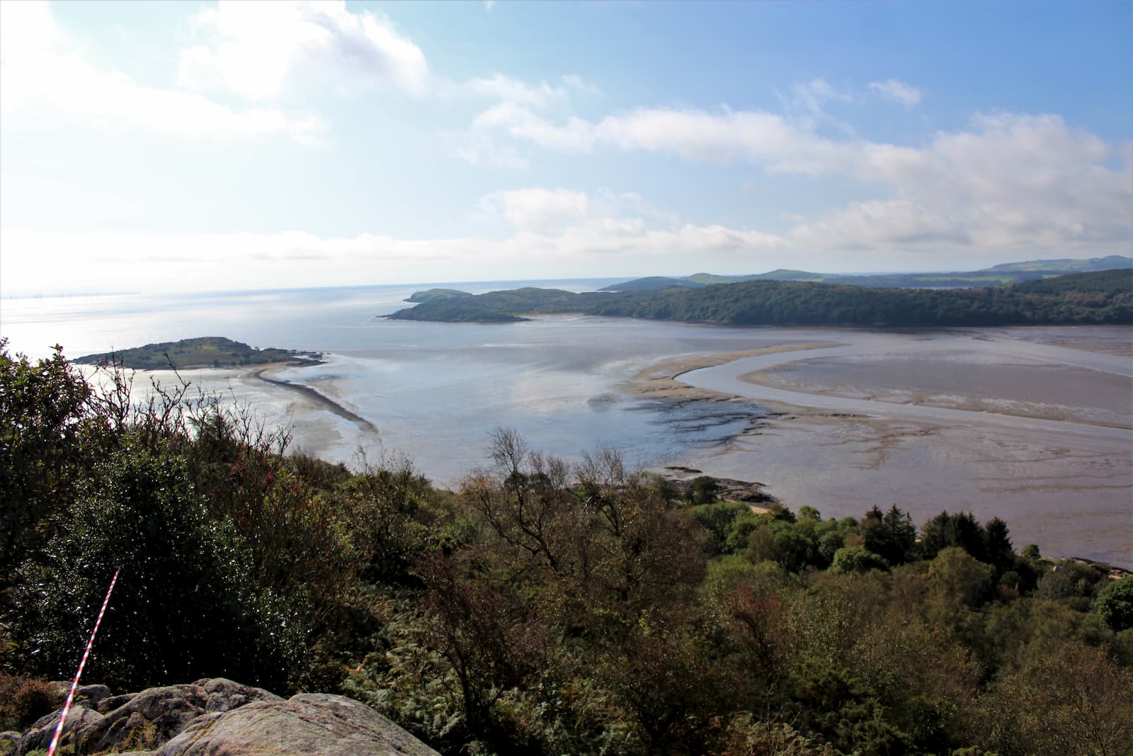 View from Mukle Hill at Kippford