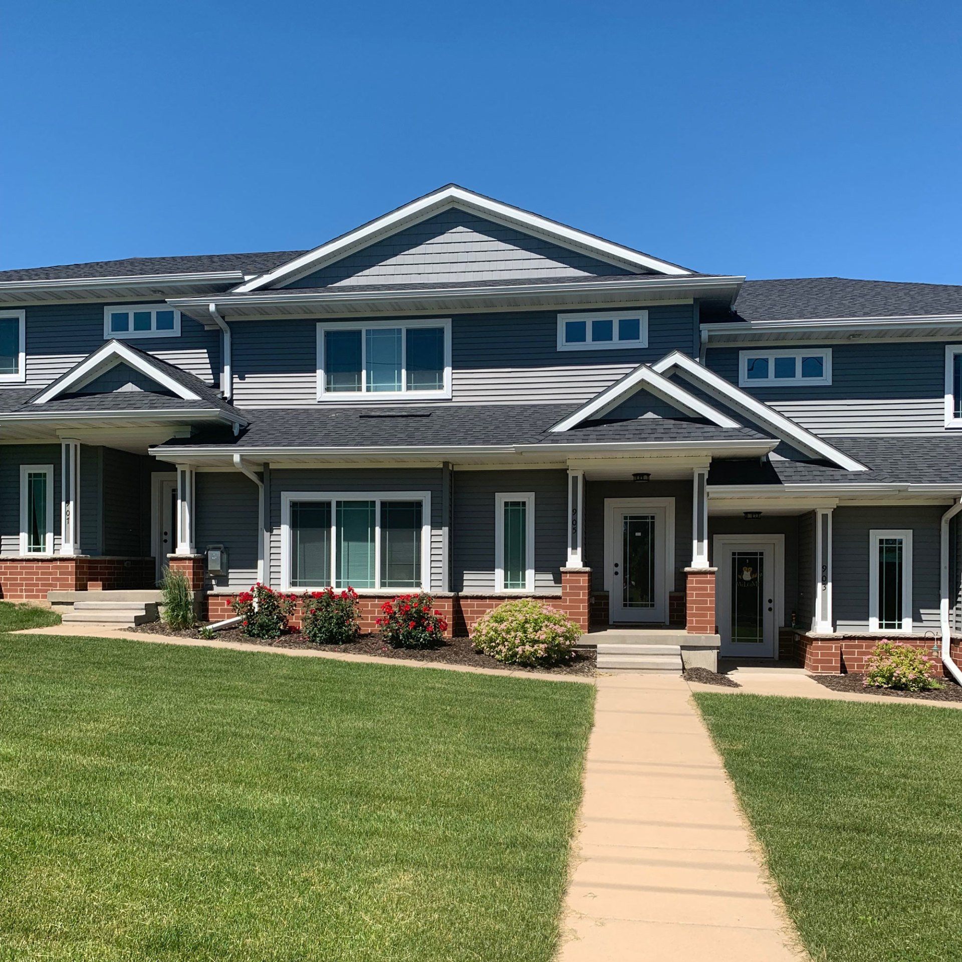 townhomes exterior
