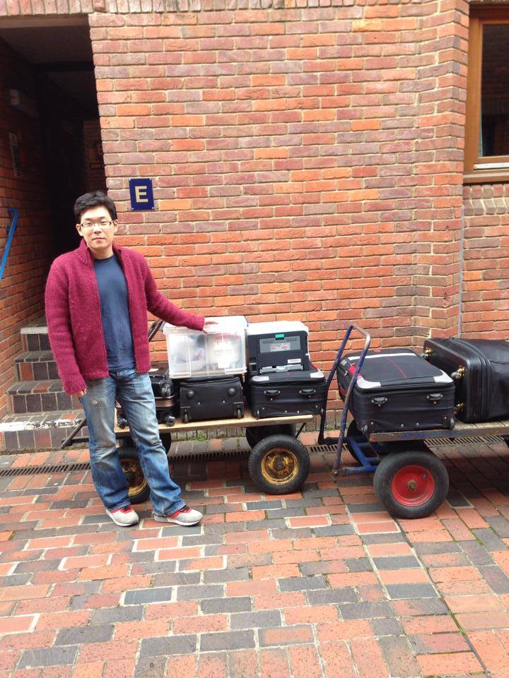 student moving