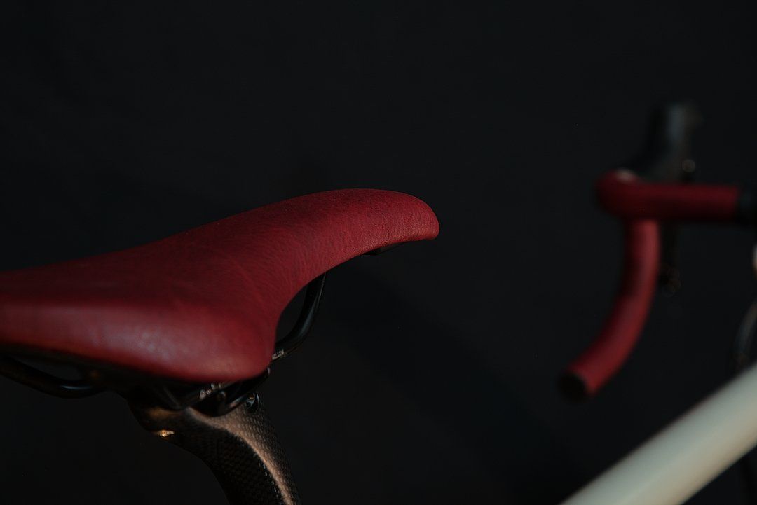 smooth, genuine leather, roadbike, racefiets