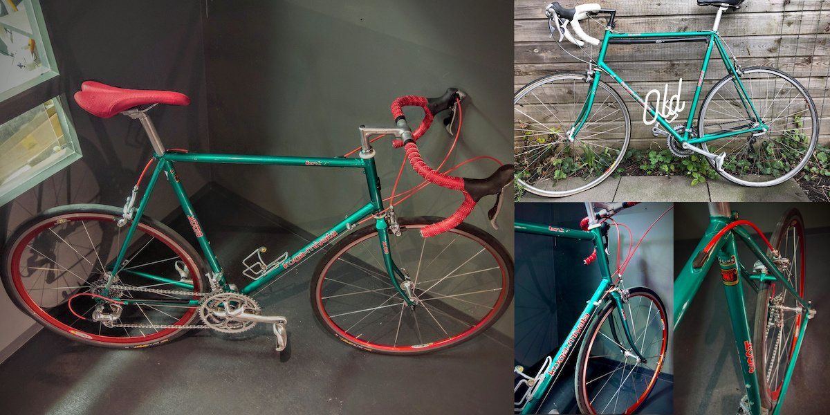 diamant - cyclocross gravelbike oldskool- multipurpose by klaassen
