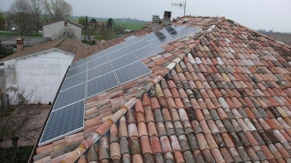 Impianto fotovoltaico a Guastalla