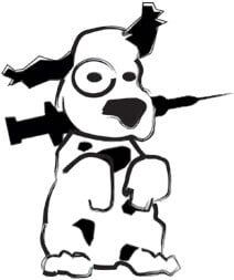Dog Illustration - Animal Hospital in Rahway, NJ