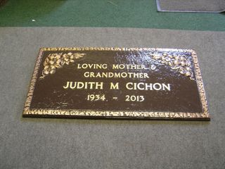 Monuments & Markers Dealers — Brown Single Grave Marker in Cheektowaga, NY