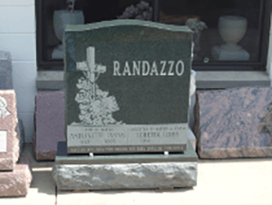 Single Markers — Single Stone Monument in Cheektowaga, NY