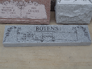 Flower Urns — Memorial Design Marker in Cheektowaga, NY