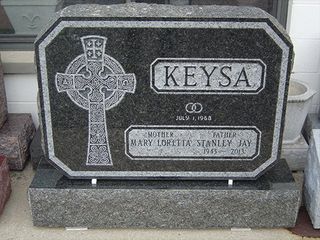 Statues — Headstone with Cross Engrave in Cheektowaga, NY