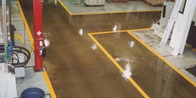 Building with Floor Coating — Grand Ledge, MI — TL Hart Building with Floor Coating — Grand Ledge, MI — TL Hart