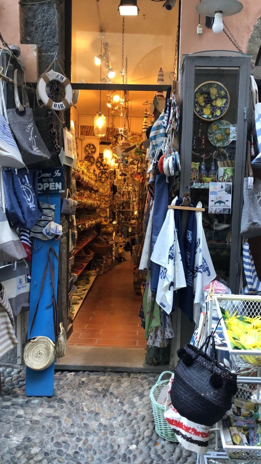 Negozio di souvenir