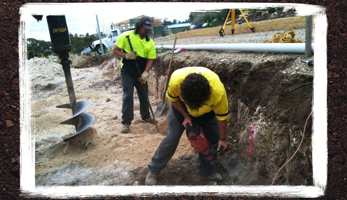 Chris Hart Excavations Truck