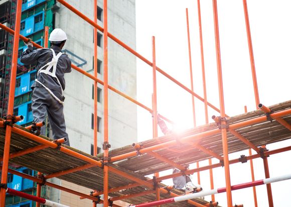 ponteggio per cantiere