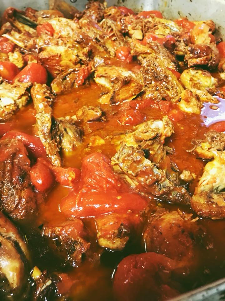 faraona in padella