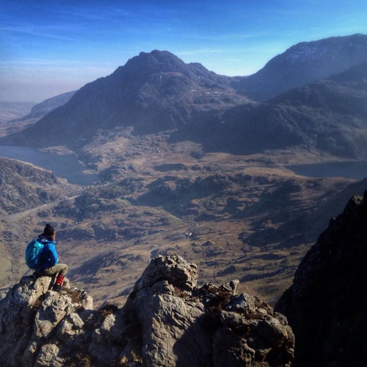 Ridge Running Snowdonia National Park