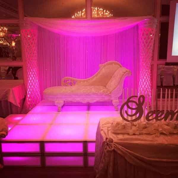 couch on stage
