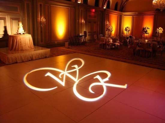 letter lighting on floor