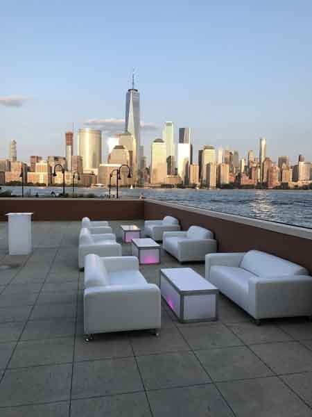 furniture by ocean